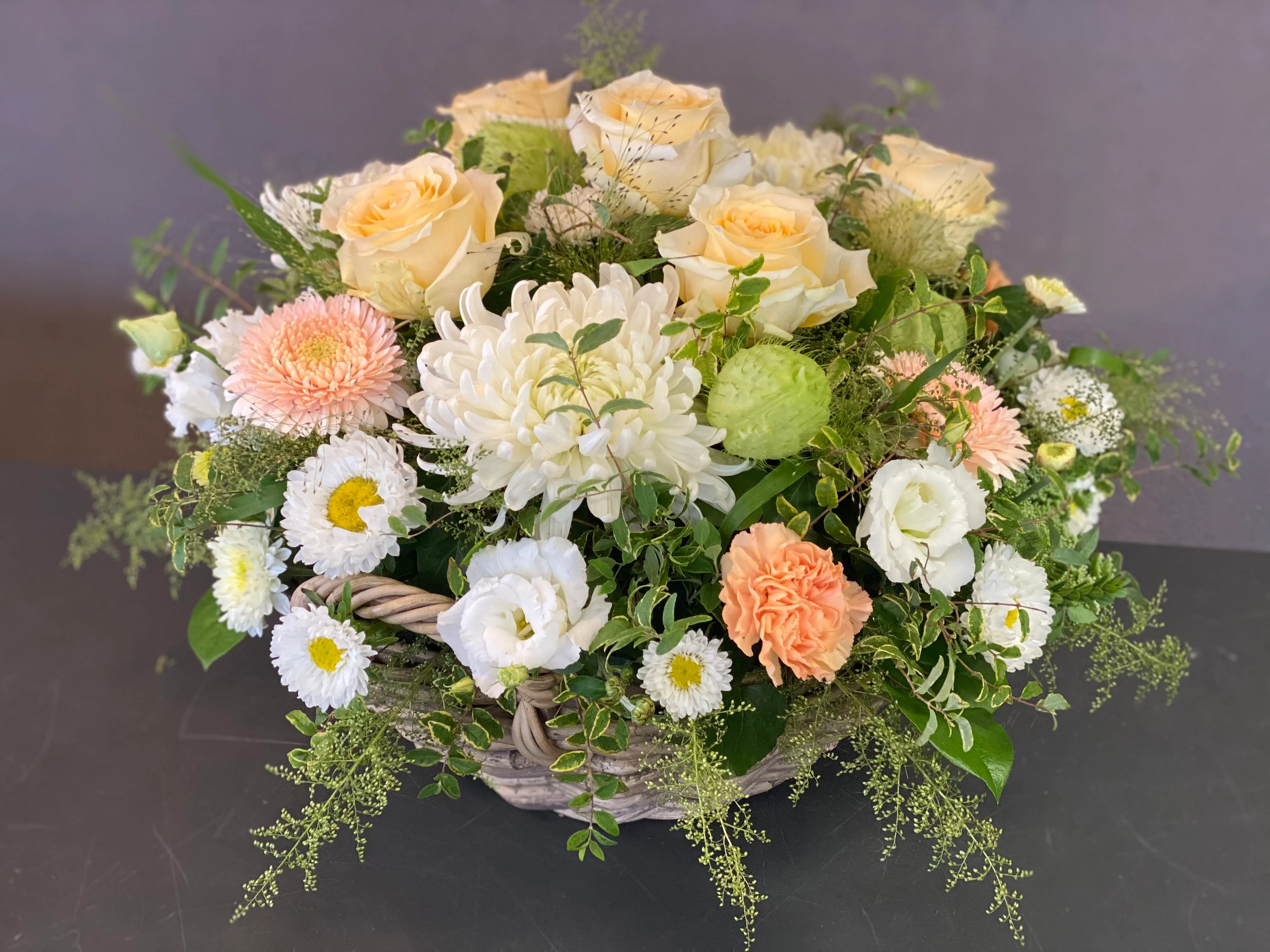 Kreatives Blumengesteck